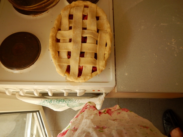 Rushed the lattice on my strawberry pie but it turned out great and I can't wait to try it again!